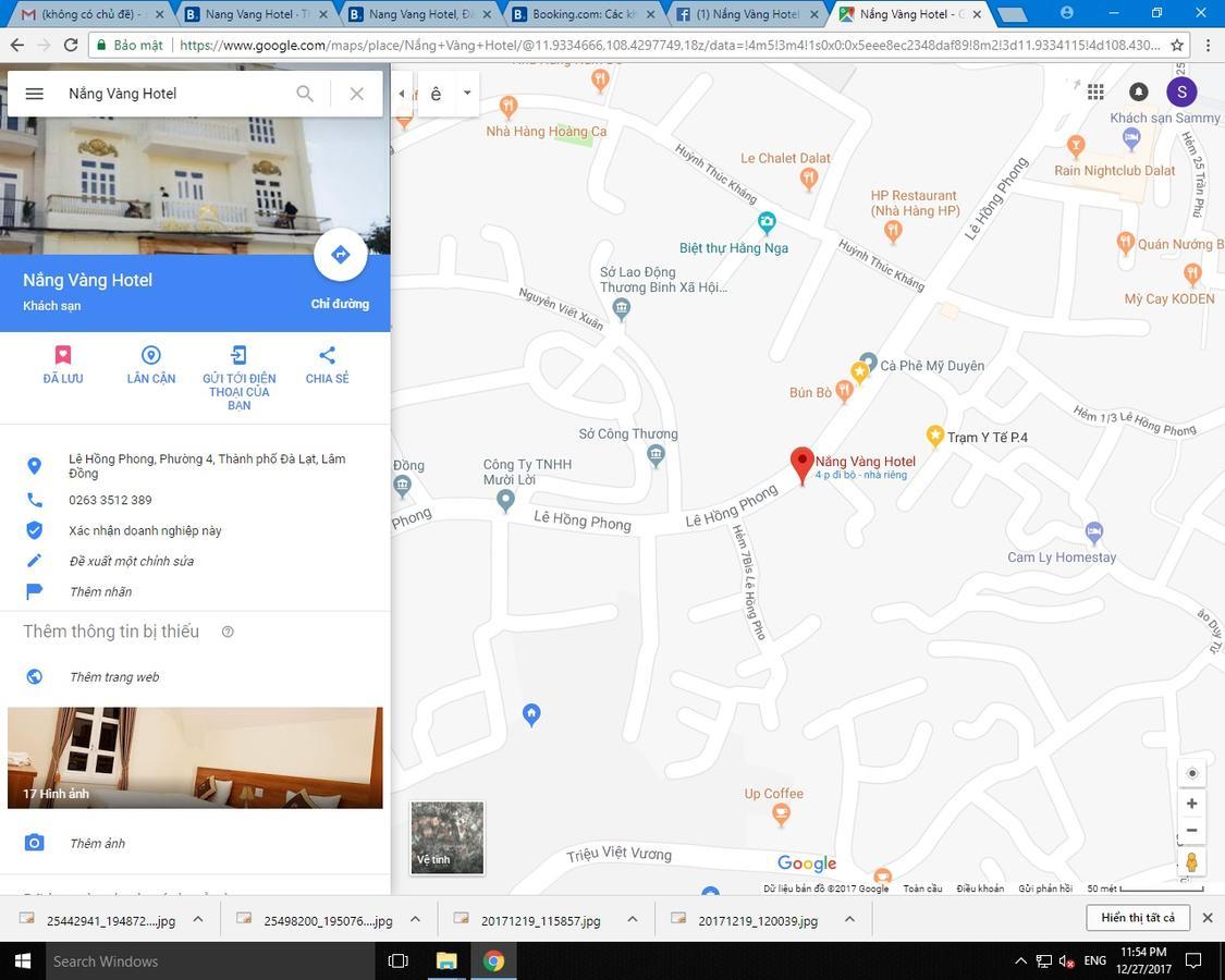 Nang Vang Hotel ダラット エクステリア 写真